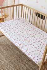 birlik1952 bebek çocuk baby child muslin çarsaf müslin lastikli bed sheet fitted whosale toptan baby crib unicorn