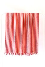 birlik1952 black loom kara tezgah el tezgahı peştemal hand made buldan kızılcabölük beach towel pesthemal çizgili striped kırmızı red