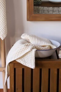 birlik1952 cotton greek waffle bath hand towel petek banyo havlusu set bathroom hand body towels whosale cream ekru ecru