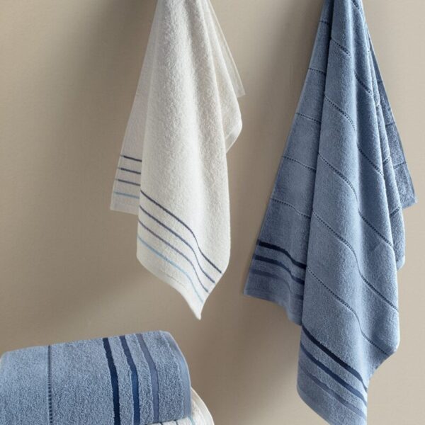 birlik1952 el yüz banyo havlusu hand bath towel havlu set turkish cotton terrycloth terry towel whosale gift valeria raiz 4 lü banyo el set indigo blue mavi