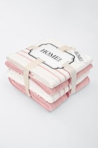 birlik1952 el yüz banyo havlusu hand bath towel havlu set turkish cotton terrycloth terry towel whosale gift valeria raiz 4 lü banyo el set pembe pink