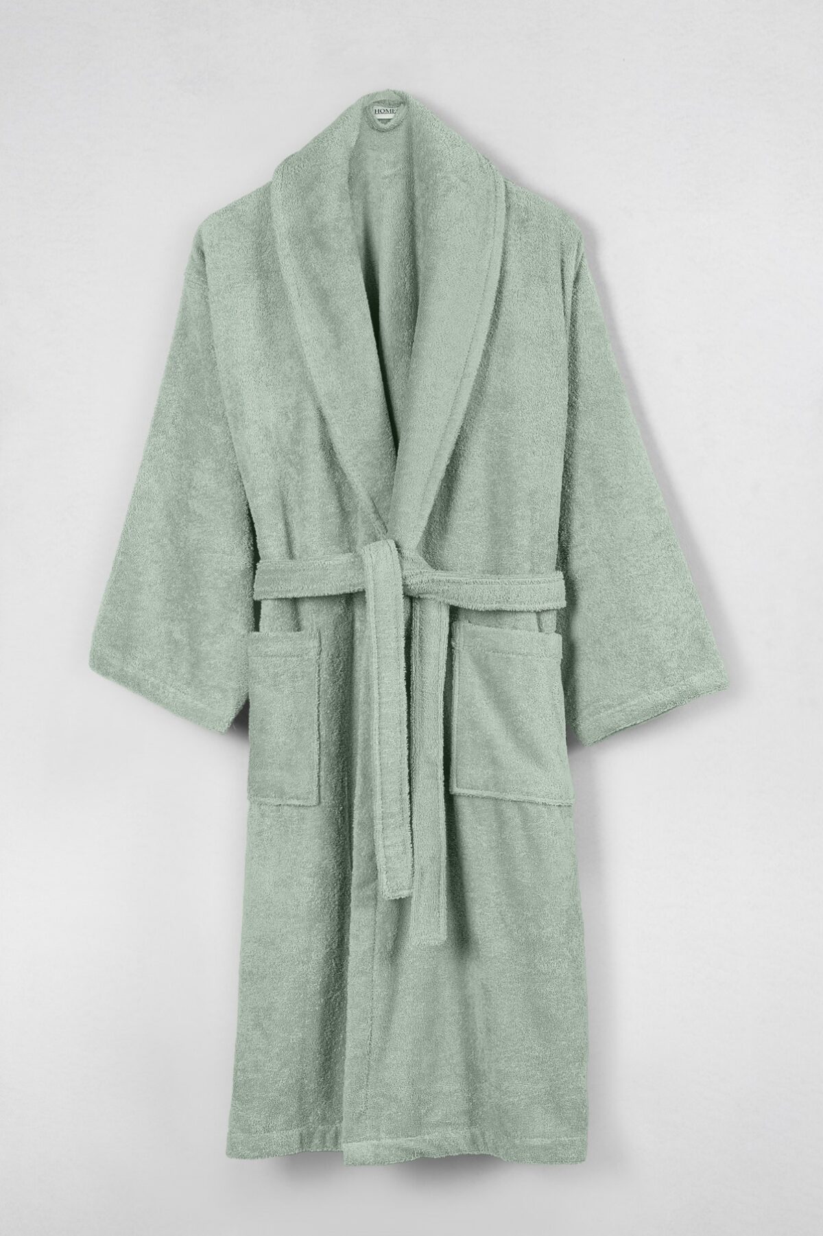 birlik1952 home1961 bukle banyo bornoz bathrobe robe bath turkish cotton hand towel set gift box hediye kutulu bornoz seti pamuklu el havlusu adaçayı yeşil sage green