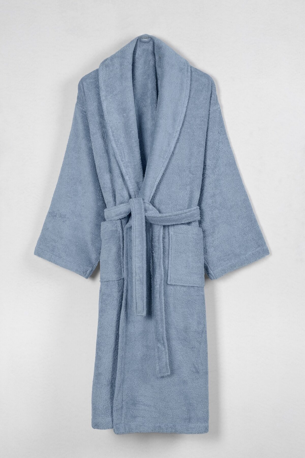 birlik1952 home1961 bukle banyo bornoz bathrobe robe bath turkish cotton hand towel set gift box hediye kutulu bornoz seti pamuklu el havlusu indigo mavi blue