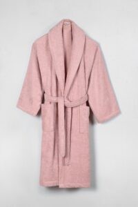 birlik1952 home1961 bukle banyo bornoz bathrobe robe bath turkish cotton hand towel set gift box hediye kutulu bornoz seti pamuklu el havlusu rose gül rengi pembe