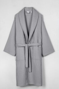 birlik1952 home1961 elmas petek pike banyo bornoz bathrobe robe bath turkish cotton hand towel set gift box hediye kutulu bornoz seti pamuklu el havlusu antrasit gri grey