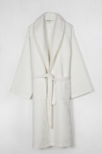 birlik1952 home1961 elmas petek pike banyo bornoz bathrobe robe bath turkish cotton hand towel set gift box hediye kutulu bornoz seti pamuklu el havlusu krem cream