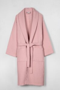 birlik1952 home1961 elmas petek pike banyo bornoz bathrobe robe bath turkish cotton hand towel set gift box hediye kutulu bornoz seti pamuklu el havlusu rose gül rengi pembe