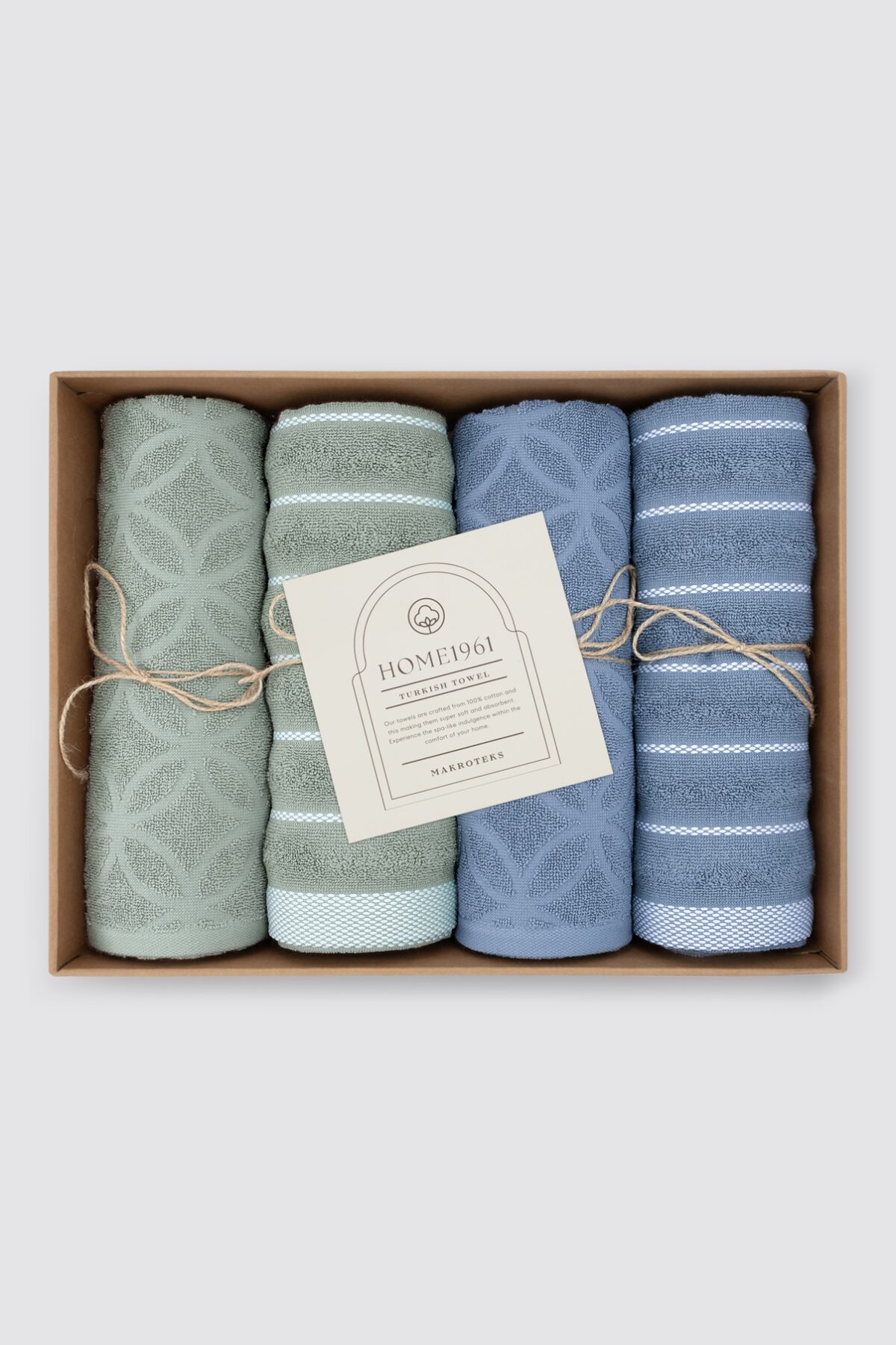 birlik1952 el yüz banyo havlusu hand bath towel havlu set turkish cotton terrycloth terry towel whosale gift 4 lü el hayden vibe indigo adaçayı