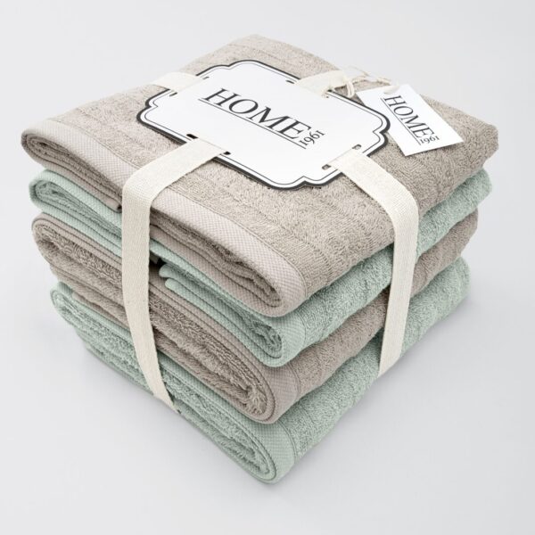 birlik1952 el yüz banyo havlusu hand bath towel havlu set turkish cotton terrycloth terry towel whosale gift 4 lü banyo el set ranura bej