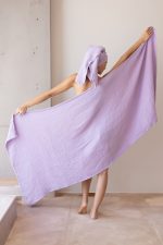 birlik1952 vivamaison müslin towel 4 kat müslin layer gauze havlu banyo el whosale toptan set lila lilac