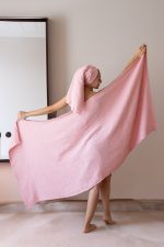 birlik1952 vivamaison müslin towel 4 kat müslin layer gauze havlu banyo el whosale toptan set pink pembe